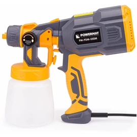 POWERMAT 550W elektromos festékszóró pisztoly – 800 ml PM0803
