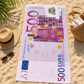 Színes mintás strandtörölköző (70x140 cm) H-70X140-18