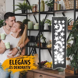 LED dekor lámpa, csillag-hold 808A
