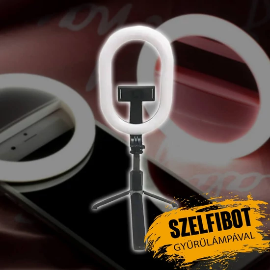 Prémium selfie bot gyűrűlámpával  A8