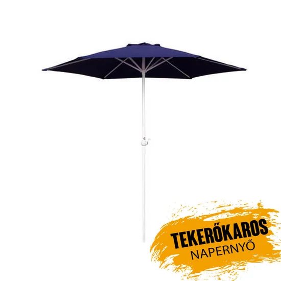 Napernyő fogantyúval 230cm sötétkék