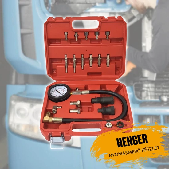 Möller dízelmotoros teherautó henger nyomásmérő készlet MR70184