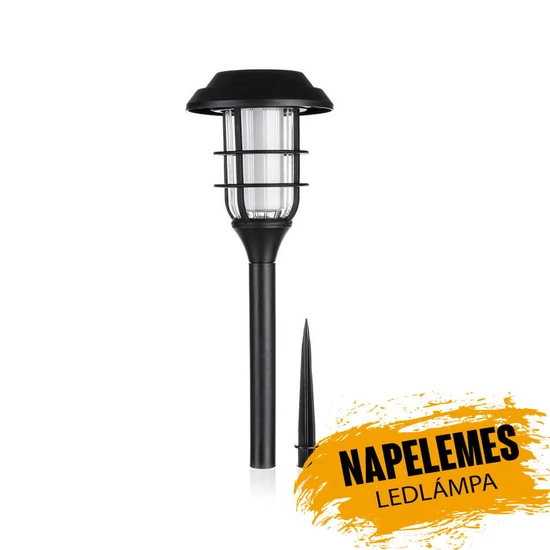 Napelemes ledlámpa 11.8x42 cm