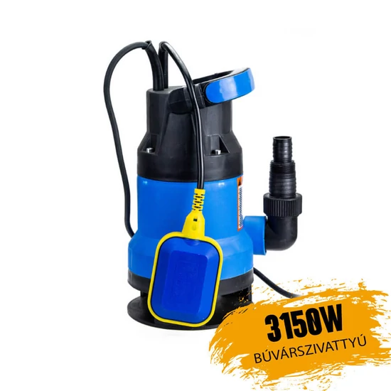 Übertool búvárszivattyú úszókapcsolós 3150W DP