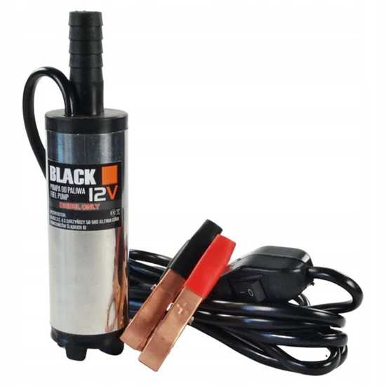 Black mini merülőszivattyú 12V 40W - 48102