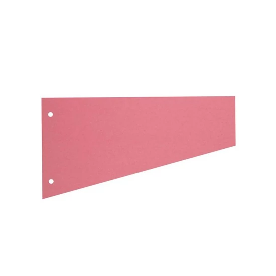 Herlitz trapéz alakú jegyzetelválasztó rózsaszín 100 lap