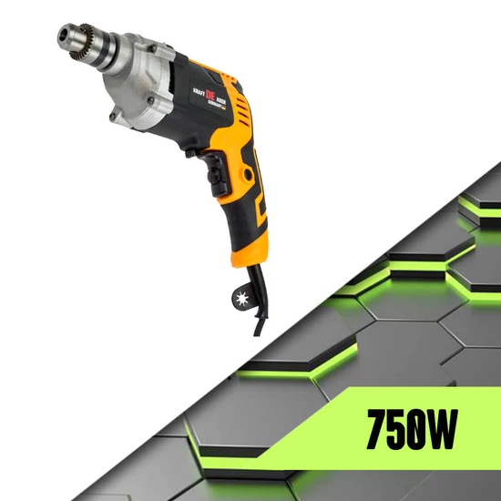 Kraftdekker elektromos fúrógép 750W KD-10B