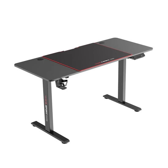 Elektromosan állítható magasságú gamer asztal holm9890