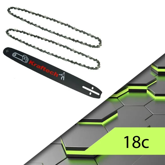 KrafTech láncvezető és lánc ALK327