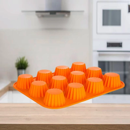 Szilikon muffin sütőforma 12 részes CULINARIA 3120125O