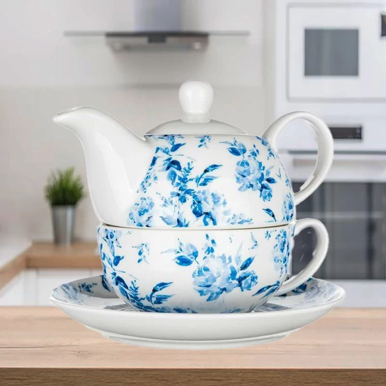 Teáskészlet BLUE FLOWER  400 + 220 ml 60334953