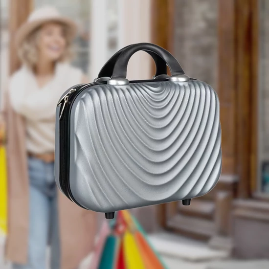 PRETTY UP ABS07 utazótáska 10 l, szürke 22151538