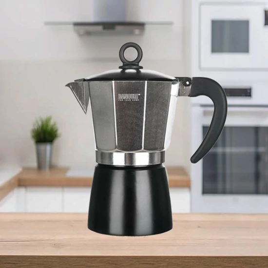 Fém kávéfőző NOIRA, 3 adag, 150ml 49025017