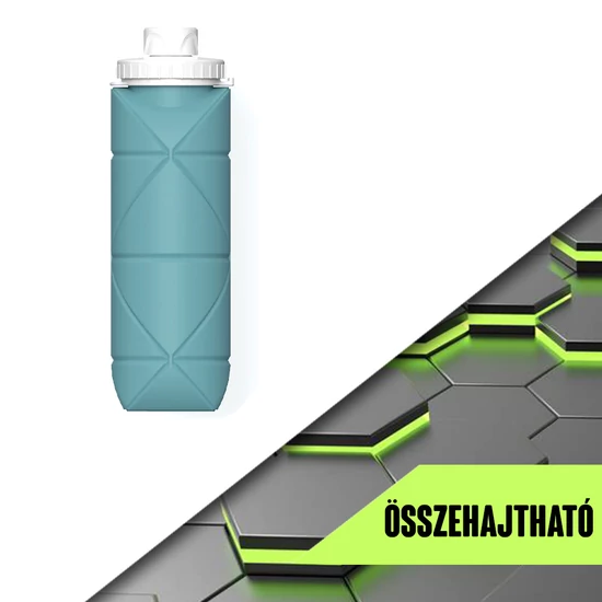 Összecsukható szilikon kulacs