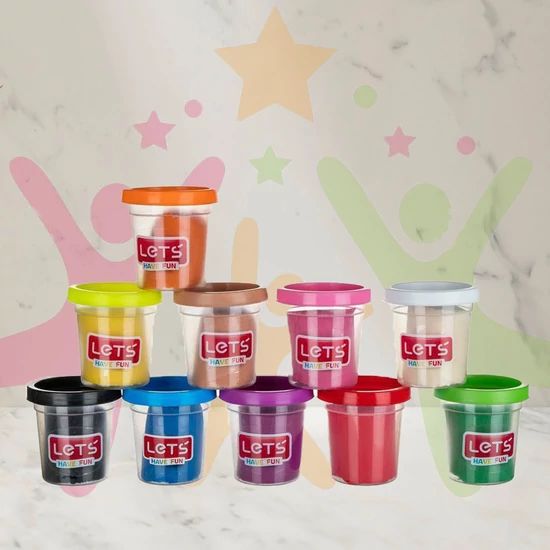 Gyurma készlet LETS, 10 x 56g 0893L8510