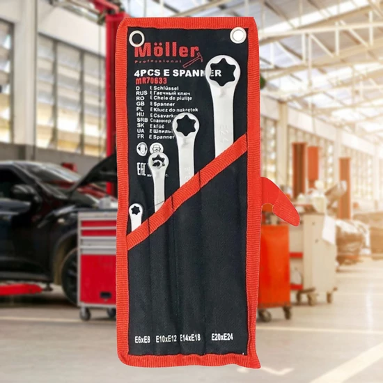 Möller Torx kulcs készlet 4db MR70633