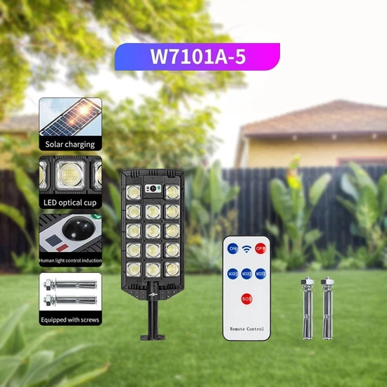 Solar utcai lámpa W7101A-5