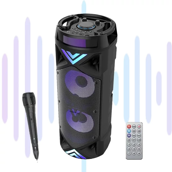 Heavy Bass Hordozható Bluetooth Hangszóró HDY-G30