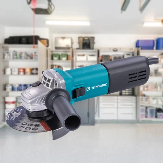 HEIMWERK SC-1050MS Fordulatszám szabályzós sarokcsiszoló 125 mm, 1050W