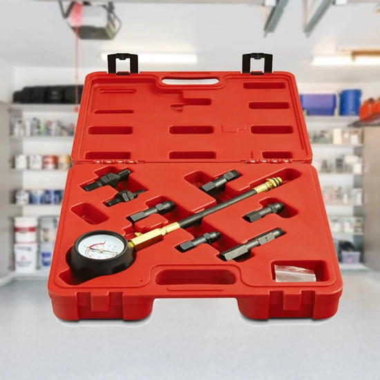 Haina kompressziómérő készlet benzines autókhoz 9 db MG50184 HA-2107