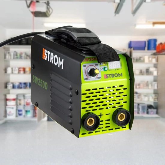 Strom 250A Inverteres Hegesztő Hegesztőgép Digitális Kijelzővel SW250D