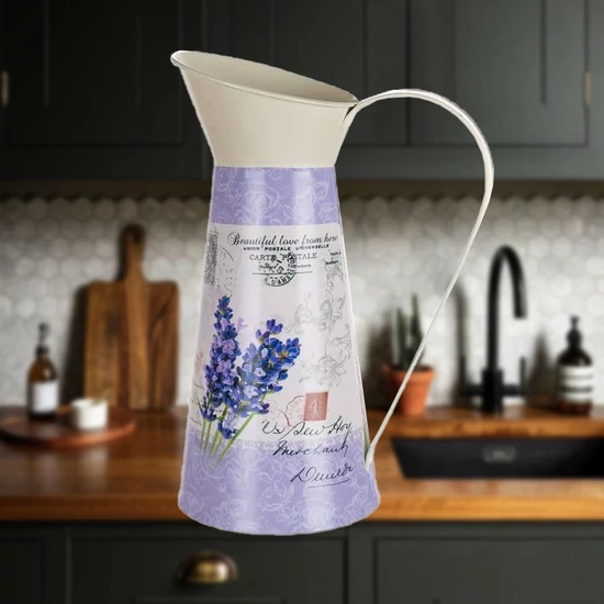 HOME DECOR teáskanna LEVENDULA 21 x 14 x 28 cm 63918962