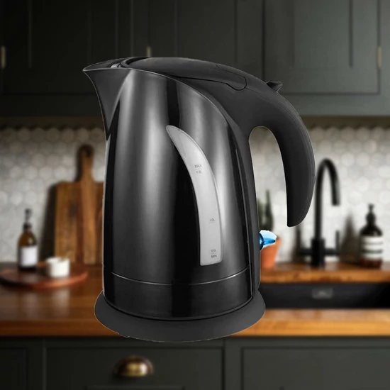 ACTIVER Műanyag vízforraló CASEY 1,8 l, 1850-2200W fekete 14011053-A