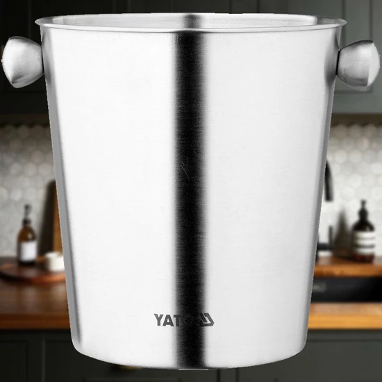 Vödör 3,8 l ROZSDAMENTES ACÉL YG-07141