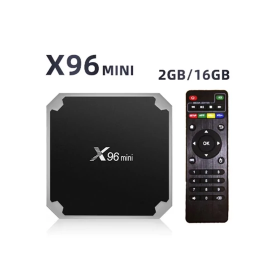X96 Mini Android 7.1.2 Smart TV Box - tv okosító / 4K video, H.264, WiFi