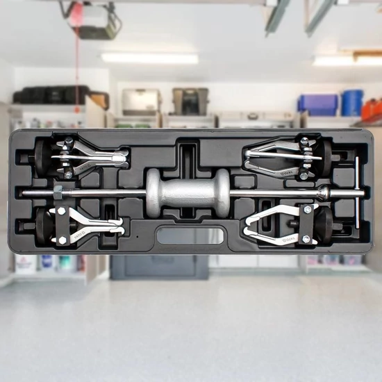 CSÚSZÓSÚLYOS CSAPÁGYLEHÚZÓ KÉSZLET 5 RÉSZES YT-2540