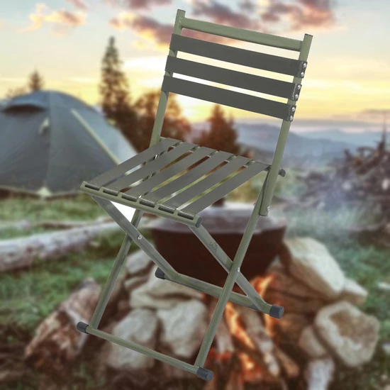 NATURE kempingszék összecsukható háttámlával 13437