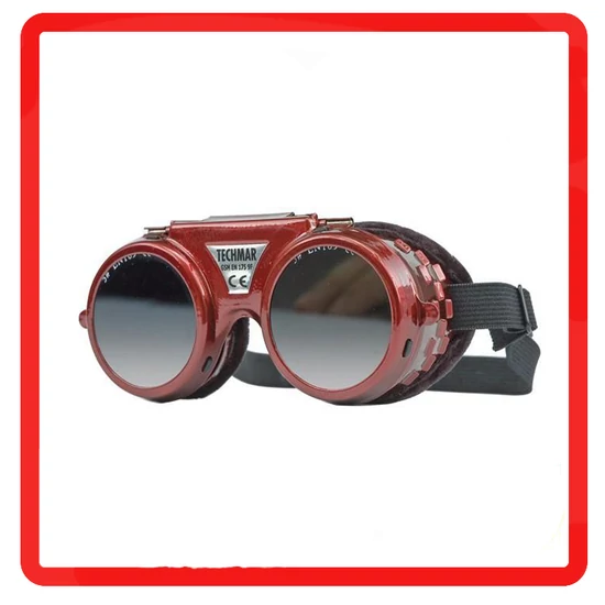 Hegesztőszemüveg dönthető szűrővel 74411