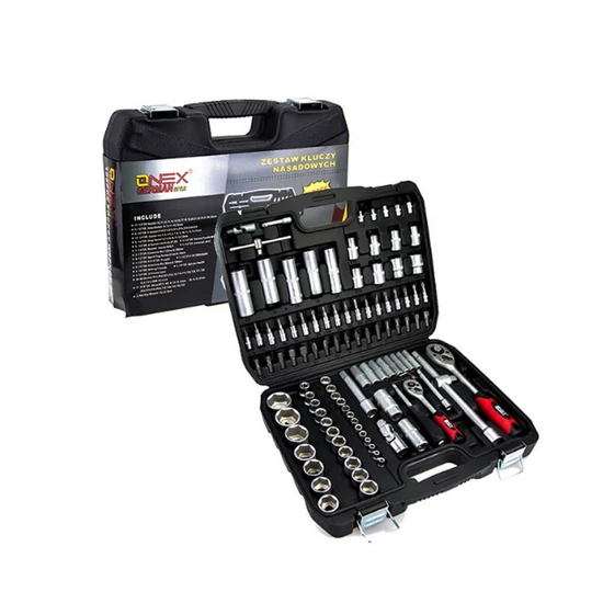 Onex racsnis dugókulcs készlet 108 darabos