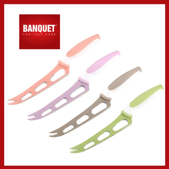 BANQUET Sajtvágó kés CANDY 24cm, tapadásmentes 25052008