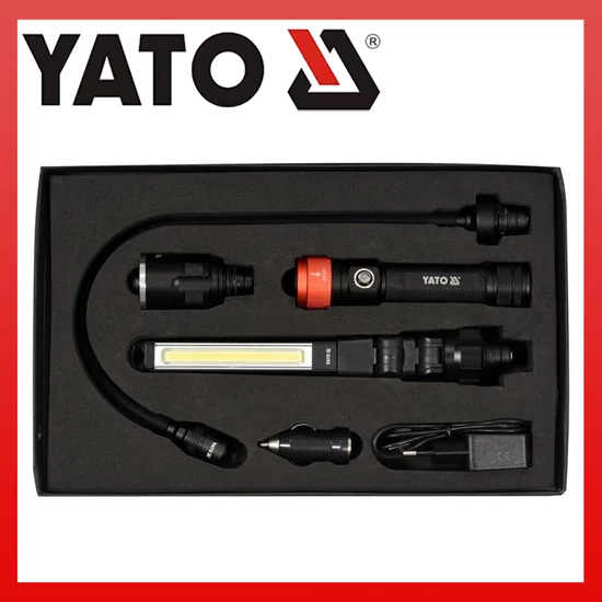 YATO AKKUS LED LÁMPA 3 AZ 1-BEN 380 LUMEN YT-08521
