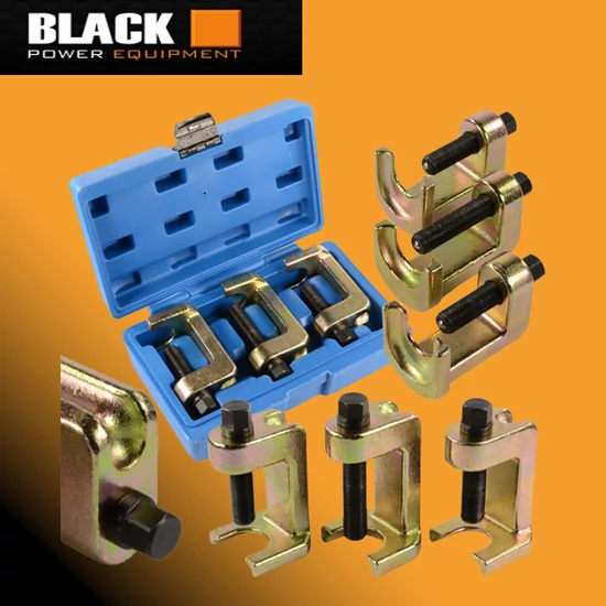 Black gömbcsukló kinyomó, készlet kofferben 14054