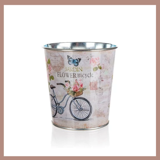 Metál kaspó BICYCLE 10cm 63918652