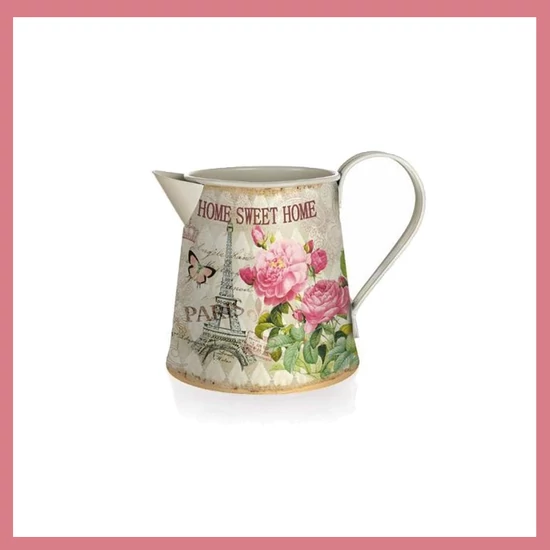 Metál öntözőkanna HOME SWEET 16,5cm 63918960HS