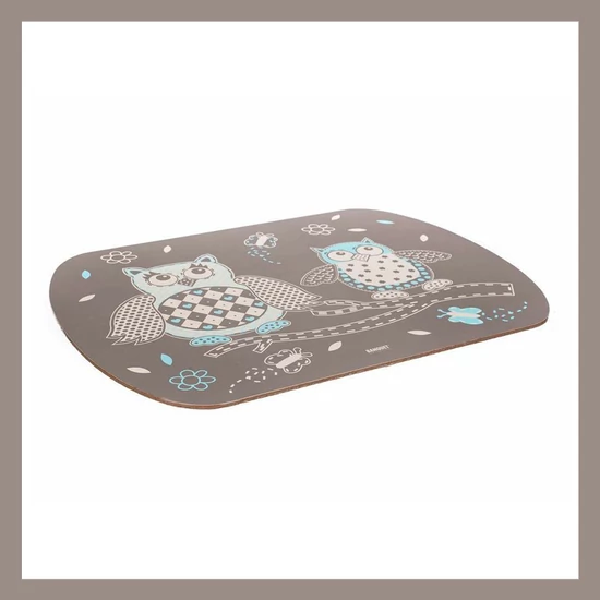 Banquet baglyos tányéralátét