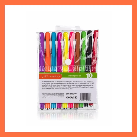 STINGRAY Gél toll, 10 db 08060056