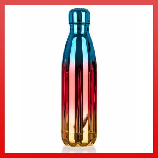 BANQUET  Termosz flakon FLAMENCO 500 ml, szivárványkék 48795002