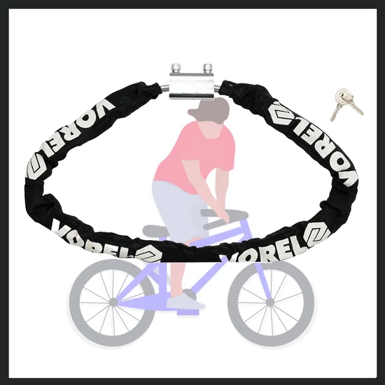 VOREL Biztonsági zár  1,2Mx7Mm TO-77881