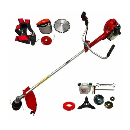 Welnek Tools benzines bozótvágó tartozékokkal VK-00052