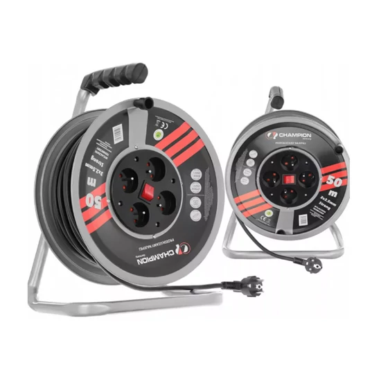 Champion 50 m hosszabbító kábeldob CP-742