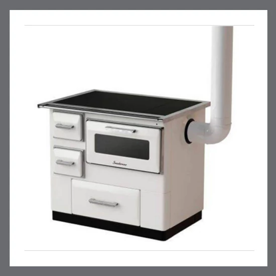 MBS7 NEW LINE fehér zománcozott sparhelt (jobbos)