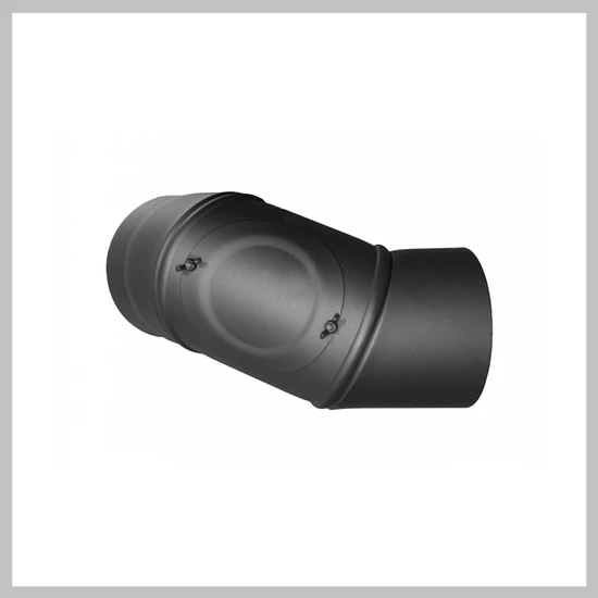 Warnex Füstcső forgatható könyök 150mm (1.5mm) KÖR-FCS-024