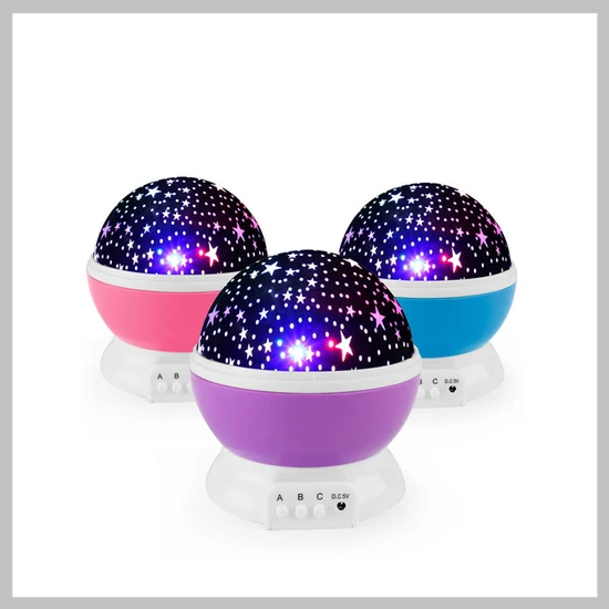 Csillagos égbolt LED mini projektor K03-P