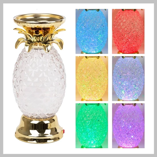 LED ananász alakú gyertya tartó PL-101