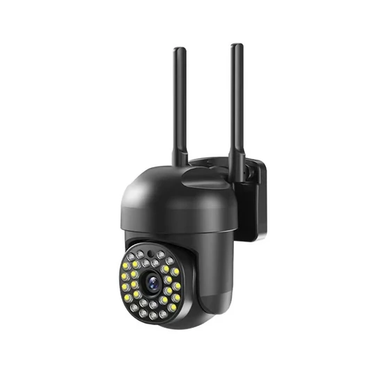 Prémium Iview Wifi ip FULL HD biztonsági kamera fekete 
- holm 3769