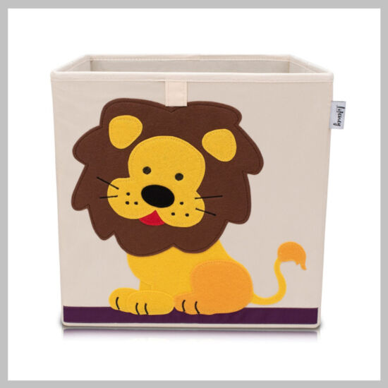 Lifeney Gyermek szövet tároló doboz "oroszlán" 833075